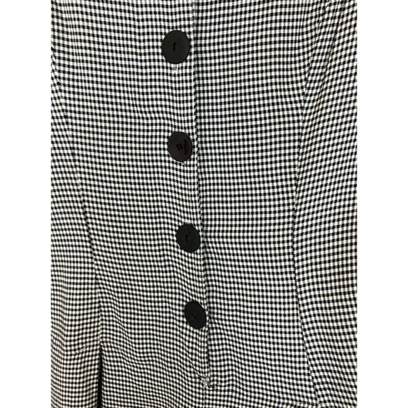 Express Black and White Mini Dress - Picture 3 of 10